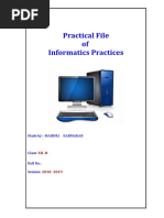 Ip Practical File 2019-20