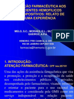 ATENÇÃO FARMACÊUTICA AOS PACIENTES HEMOFILICOS.ppt