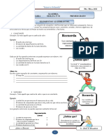 Elementos algebraicos fundamentales