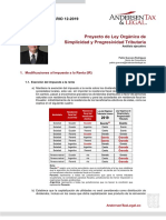 ANDERSEN Análisis Tributario 12 2019 Resumen Ejecutivo Reforma Fiscal 2019 PDF