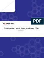 FortiGate-VM-6.0-Install Guide For VMware ESXi