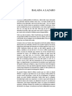 Balada A Lázaro PDF