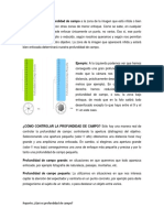 Profundidad de campo: qué es y cómo controlarla