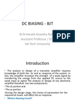 DC BIASING - BJT - Fixed - Bias