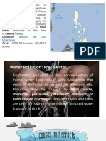 Fresh Water - Pollution