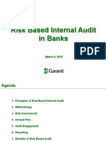 Risk Based Audit Approach in Banks