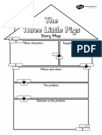 3 Little Pigs Story Map