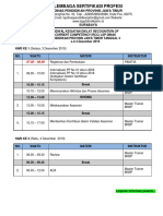 Jadwal RCC Tahap 6