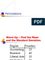 Day 2 - Permutations and Combinations