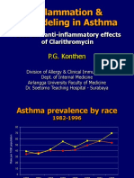 Asthma & Clarithromycin prof Koenthen