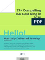 27+ Compelling 14K Gold Ring in 2020