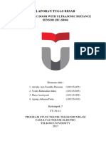 Tugas Besar - Mikroprocessor - Automatic Door With Ultrasonic Distance Sencor (HC-SR04) - Laporan PDF