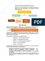 Sangramentos 1a metade: aborto, ectopia, DTG