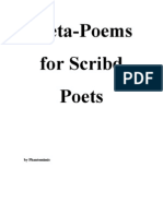 Meta-Poems For Scribd Poets