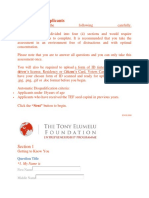 2020 Tony Elumelu Foundation Questions PDF Download 6 PDF