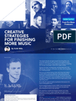 Creative Strategies For Finishing More Music-Ebook