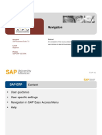 Lecture 3 - SAP - GUI - Navigation