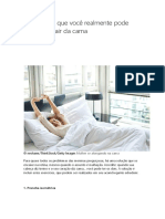 5 Exercícios Que Você Realmente Pode Fazer Sem Sair Da Cama PDF