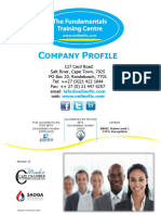 FTC Company Profile 2018