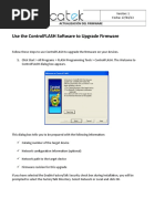 Actualización del Firmware