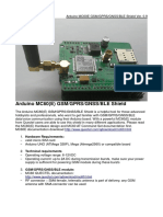 Arduino MC60E GSM Shield