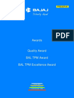 BAL TPM Award Criteria