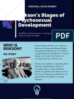 Erikson's Stages of Psychosexual Development