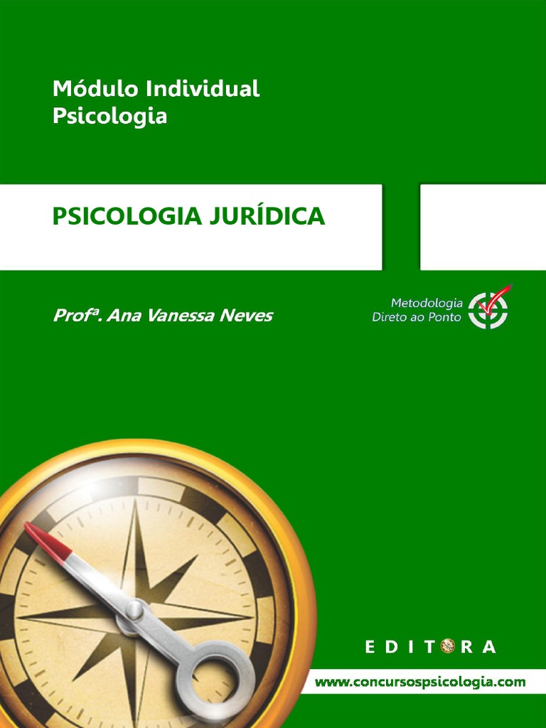 Psicologia Jurídica - Conceitos Iniciais, PDF, Psicologia