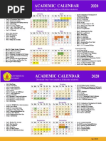 Unklab Academic Calendar 2020 (191119)