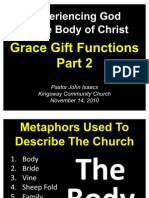 11-14-2010 Experiencing God in the Church-Spiritual Gifts-Part 5