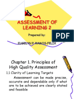 ASSESSMENT OF LEARNING 2 Chap 1