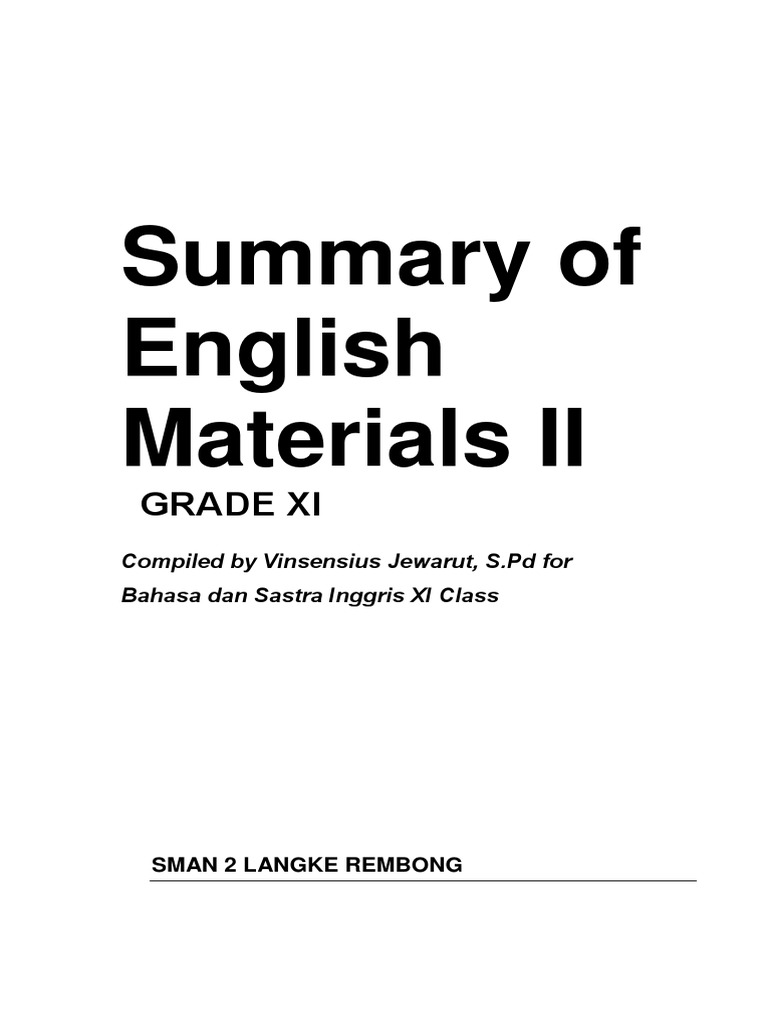 Essential English Materials Ii Metre Poetry Poetry