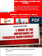 Progress Monitoring On Students Performance TOS