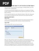 Classic DataStore Object Vs Advanced DataStore Object PDF