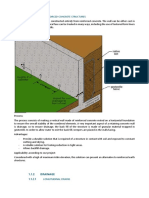 Concrete Structures and Drainage