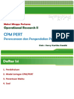 1 Materi Kuliah CPM PERT