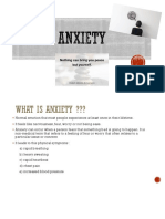 Anxiety disorder