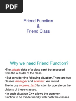 Friend Function & Friend Class