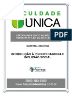 Material Didático - Introdução À Psicopedagogia e Inclusão Social