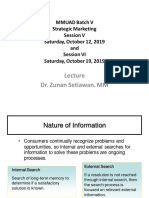 PERKULIAHAN V Dan VI STRATEGIC MARKETING MMUAD ANGKATAN V