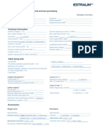 Estralin Cable RFQ Form