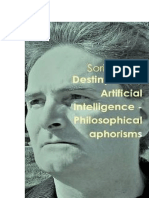 Destiny of the Artificial Intelligence - Philosophical aphorisms by Sorin Cerin