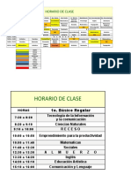 Horario