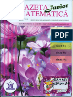 Gazeta Matematica Junior NR 81-Martie 2019 PDF