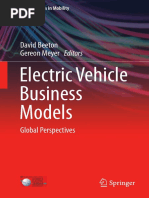 Electric Vehicle Business Models