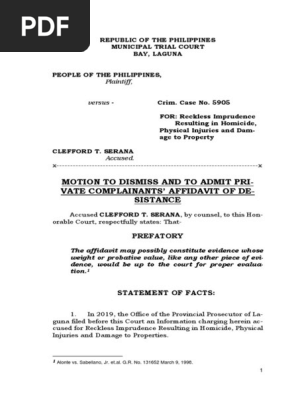 motion to dismiss