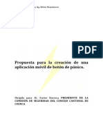 SEGURIDAD PROPUESTA Aplicacion Móvil