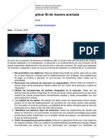 10 Consejos para Aplicar Bi de Manera Acertada