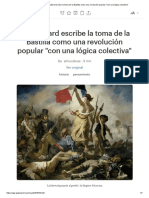 Pocket - Éric Vuillard Escribe La Toma de La Bastilla Como Una Revolución Popular - Con Una Lógica Colectiva