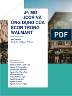 Mô Hình SCOR Và NG D NG C A SCOR Trong Walmart